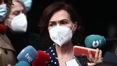 La vicepresidenta Carmen Calvo, en una imagen de archivo