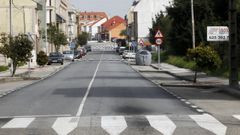 Unha das obras farase na avenida da Ponte