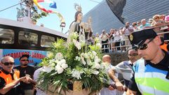 La celebraci�n del Carmen de Mux�a, en una imagen de archivo 