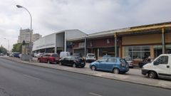 Vista del mercado de Caranza. 