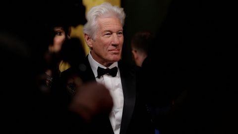 Richard Gere, a su llegada a los Premios Goya en Granada