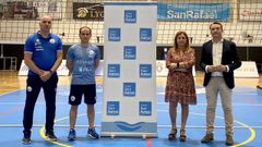 Boiro Voleibol y Cobre San Rafael firmaron un nuevo convenio de patrocinio.