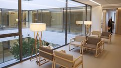 Imaxe do interior da nova residencia de maiores do Bert�n, en Ferrol, en foto de arquivo.