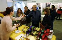 En la feria hab�a muchas bodegas, pero tambi�n empresas dedicadas a la alimentaci�n. 