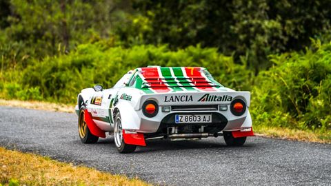 El espectacular Lancia Stratos que pilotó Abraham Vázquez con Javier Quevedo