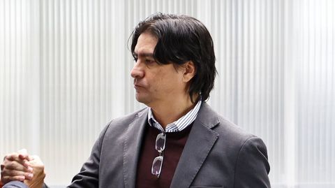 El director de f&uacute;tbol del Celta, Marco Garc&eacute;s.