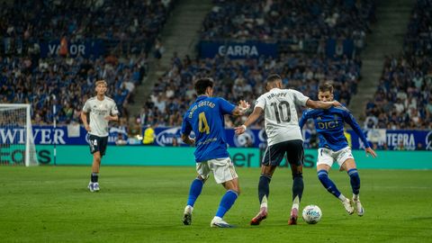 Las mejores im�genes del Real Oviedo ante el Real Madrid