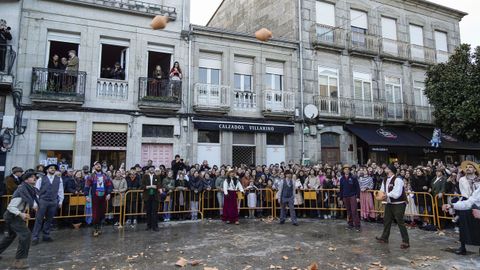 Xinzo se visti de poca para el domingo oleiro.