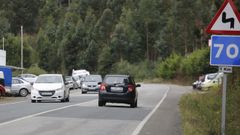 El trazado de la LU-540 a su paso por Viveiro, tras pasar Landrove, es muy peligroso