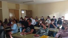 Imagen de otro curso en el aula de A R�a de la UNED