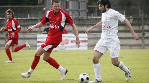 Changui, en el Boiro en el a�o 2011