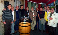 La carballesa pe�a Bardanca, fundada hace ya 33 a�os, se re�ne, como m�nimo una vez al a�o.