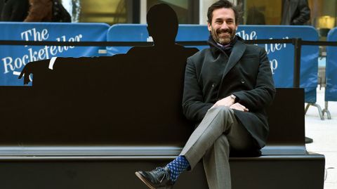 El actor Jon Hamm, protagoninsta de Mad Men