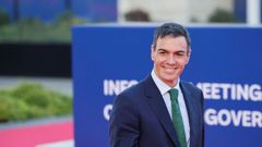 El presidente del Gobierno, Pedro S�nchez, llega a la cumbre informal de l�deres de la Uni�n Europea en Chipre. 