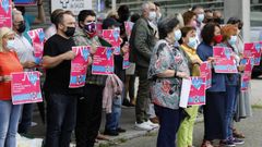 Concentraci�n en Viveiro convocada por la plataforma sanitaria