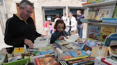 La Feira do Libro de Cee, en imagen de archivo, a�o 2012