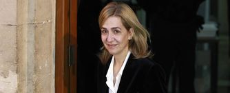 La infanta Cristina abandona el juzgado de Palma