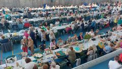 Las artesanas estuvieron trabajando a la vista del p�blico durante la mayor parte de la jornada