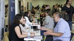 Feria de Empleo para mayores de 45 a�os, celebrada este jueves en el Auditorio de Ferrol.