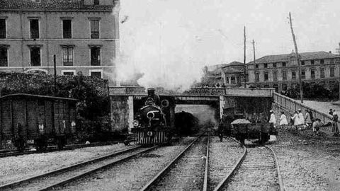 La antigua estacin del Vasco en Oviedo