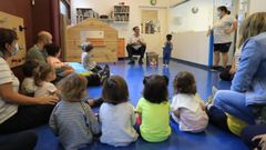 Escuela infantil de San Roque, en Santiago, de titularidad de la Xunta, en una foto de archivo
