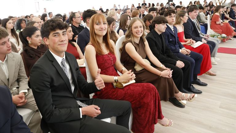 Acto de graduaci&oacute;n de los alumnos del Ies MAr&iacute;a Sarmiento de Viveiro