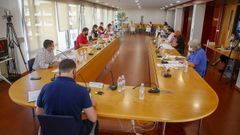 Imagen del pleno de presupuestos de la semana pasada