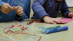 Actividades infantiles en un programa de madrugadores, en imagen de archivo 