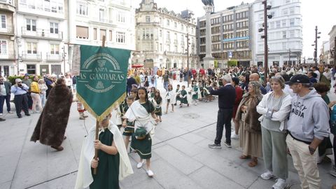 El desfile escolar del Arde Lucus