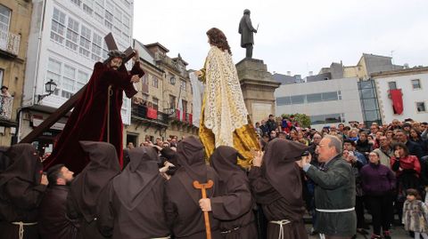 Procesin del Santo Encuentro en Viveiro