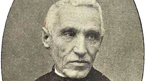 Baltasar Merino (Burgos, 1845- Vigo, 1917) imparti docencia en colegios jesuitas de A Guarda y Santiago.