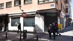 El pub est� en una esquina de la calle Socorro con Sol y lleva tres a�os cerrado de manera ininterrumpida.
