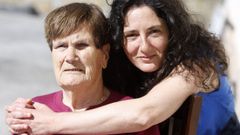 Josefa M�guez Cal, de 89 a�os, hace de curandera en la pel�cula que protagoniza su nieta Nuria