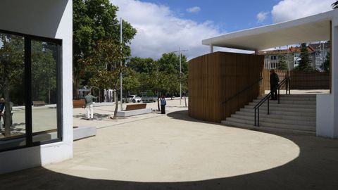 Aspecto renovado del Xard�n do Pos�o en Ourense.