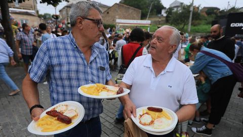 La Festa do Ovo Frito de Cervo volvi a demostrar una vez ms su poder de convocatoria.