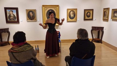 Proposta art�stica polo 8M no Museo Provincial de Lugo