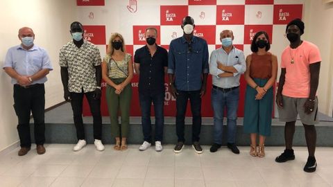 Visita a Ourense del diputado Luc André Diouf