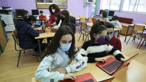 Aula de STEM de A Laxe