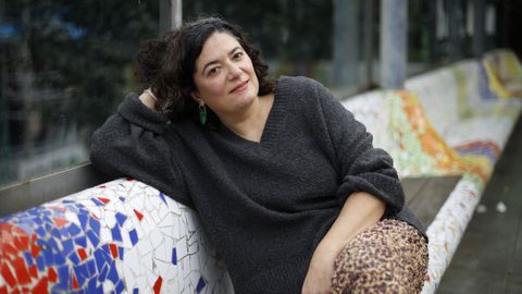 Olaia Send�n � a autora de �A Casa Grande�