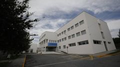 Exterior de las instalaciones del instituto de Foz