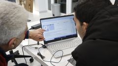 Alumnos de FP en un centro de Lugo.