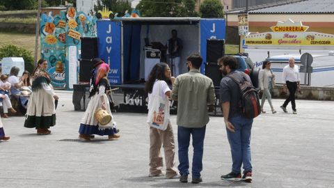 Primer da de las fiestas de Guitiriz, en honor a San Juan