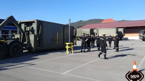 Simulacro de cat�strofe natural en Asturias