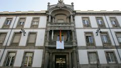 Imagen de archivo, del 2018, del pazo sede de la Diputaci�n de Ourense.
