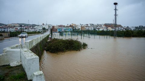 El r�o Guadiaro en Los Barrios, C�diz