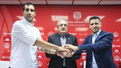 Carlos Pita, Tino Saqu�s y Wagner Molina, pilares de la directiva del Lugo.