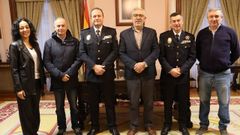 La toma de posesi�n de Jos� Manuel R�o y Jos� Luis Pi�eiro estuvo presidida por el alcalde, Miguel Fern�ndez