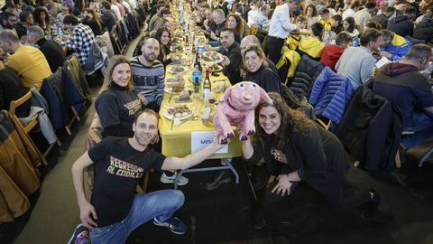 El codillo, del cerdo, fue el protagonista gastronmico y festivo.