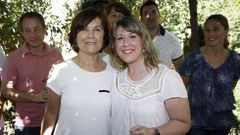 Carmen Santos (dcha) en una foto de archivo