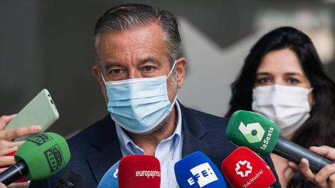 El consejero de Presidencia, Justicia e Interior de la Comunidad de Madrid, Enrique L�pez